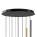 Светильник подвесной  Maytoni Bubble dream MOD383PL-L40BBS3K LED 51W Черный и Латунь
