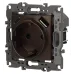 Розетка ЭРА Серия 12 12-4108-13 2P+E 16A-250В со шторками с USB type-A+C 5В-3А бронза