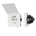 Механизм розетки влагозащищённый SCT-TENDO-MCP-SFPL-WH 230V, 16A, Белый, 1 пост