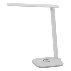 Настольный светильник ЭРА NLED-502-11W-W светодиодный с RGB ночником белый
