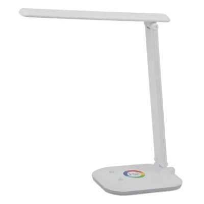 Настольный светильник ЭРА NLED-502-11W-W светодиодный с RGB ночником белый