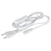 Кабель питания для линейного светильника ЭРА FTS-C5-plug-1,5 1,5 м с выключателем коннектор IEC C5