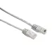 Патч-корд TERACOM Cat.5E (1Гбит/с) неэкранированный UTP оболочка PVC серый (0.5м)