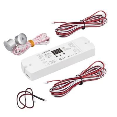Контроллер лестничный INTELLIGENT SMART-SPI-302-62-SH-SUF (12-24V, Stair) (IARL, IP20 пластик, 5 лет)