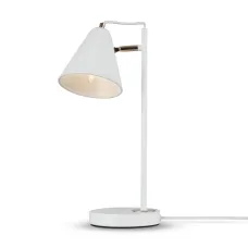 Настольный светильник Falke Market FR8001TL-01WG Белый с Золотом