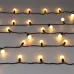 Гирлянда светодиодная декоративная ARD-BALL-CLASSIC-D23-10000-BLACK-80LED WARM 230V, 3.5W ARDCL, IP65