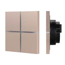 Панель сенсорная Champagne BUS Frameless IARL IP20 металл 2 года KNX-304-13-IN INTELLIGENT