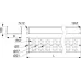 Лоток перфорированный 200х100 L3000 толщ.1,0 мм