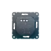 ATLASDESIGN SMART ВЫКЛЮЧАТЕЛЬ 1-клавишный с опциональной нейтралью, Zigbee, сх.1, L(N), 10А, мех., КАРБОН
