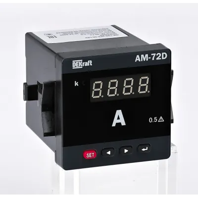 Ампер-р циф. 72x72 1PH 5А LED