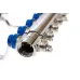 Комплект коллекторов FHF-6RF set с расходомерами, кронштейнами и воздухоотводчиками, 6 контуров