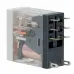 Реле миниатюрное промышленное, 2CO, коммутируемый ток 8 А, AgSnO, напряжение 230V AC, опция – тест-кнопка+светодиод