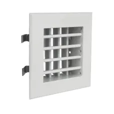 Решетка двухрядная алюминиевая 2WA-150x150