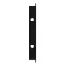 Люк ревизионный LN фланец 200x200 нажимной 224х224 пластик Black EVECS