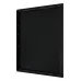 Люк ревизионный LN фланец 300х400 нажимной 327х427 пластик Black EVECS