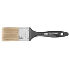 Кисть флейцевая Wood Master, микс из 3-х видов щетины/филамента,  50х18х64 мм