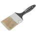 Кисть флейцевая Wood Master, микс из 3-х видов щетины/филамента,  75х21х64 мм