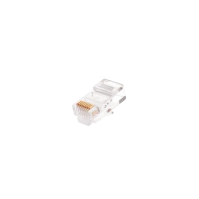 Коннектор RJ45/8P8C, Кат.5е, 6мкд, универсальный, неэкраннированный, 100шт
