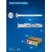 Дюбель фасадный, нейлон/цинк 10 x 80 мм, 50 шт ФД-Ц