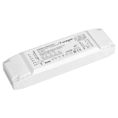 Блок питания ARJ-SP-60-PFC-1-10V-DALI2-PD (60W, 9-58V, 2x0.3-0.9A) (IP20 Пластик, 5 лет)