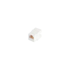 Модуль-вставка NIKOMAX типа Keystone, Кат.5е (Класс D), 100МГц, RJ45/8P8C, 110/KRONE, T568A/B, 180 градусов, неэкранированный, белый - гарантия: 5 лет