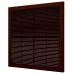 Решетка вентиляционная Р сетка разъемная 300х300 пластик Brown ERA
