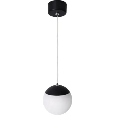Светильник подвесной (подвес) ЭРА ADELAIDA PL35 BK G9 потолочный шар черный