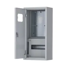 Корпус металлический учетный навесной 520х250х160 3-фазный 9 модулей IP31 ЩРУН-3/9