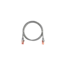 Коммутационный шнур NIKOMAX U/UTP 4 пары, Кат.6a (Класс Ea), 500МГц, 2хRJ45/8P8C, T568B, заливной, с защитой защелки, многожильный, BC (чистая медь), 25AWG (7x0,175мм), LSZH 