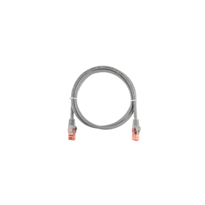 Коммутационный шнур NIKOMAX U/UTP 4 пары, Кат.6a (Класс Ea), 500МГц, 2хRJ45/8P8C, T568B, заливной, с защитой защелки, многожильный, BC (чистая медь), 25AWG (7x0,175мм), LSZH 