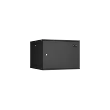 Настенный разборный шкаф Essential Line 19'' 9U цельнометаллическая дверь Ш600хВ436хГ600мм 2 пары монтажных направляющих черный