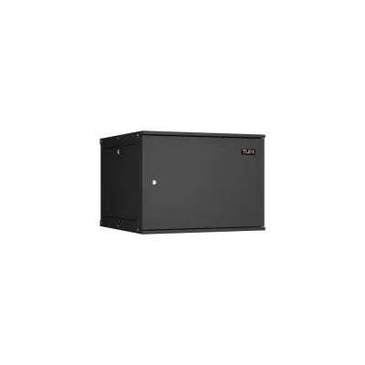 Настенный разборный шкаф Essential Line 19'' 9U цельнометаллическая дверь Ш600хВ436хГ600мм 2 пары монтажных направляющих черный