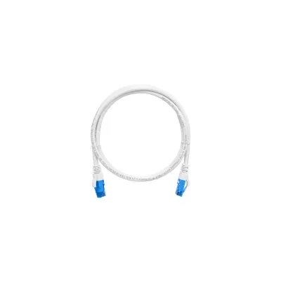 Патч-корд U/UTP 4 пары Cat 6 2хRJ45/8P8C T568B 7х0205мм LSZH белый 3м