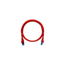 Патч-корд U/UTP 4 пары Cat 6 2хRJ45/8P8C T568B 7х0205мм LSZH красный 5м