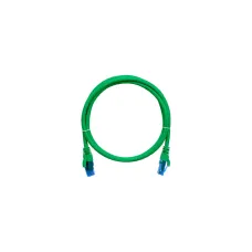 Патч-корд U/UTP 4 пары Cat 6 2хRJ45/8P8C T568B 7х0205мм LSZH зеленый 15м