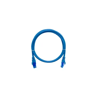 Патч-корд U/UTP 4 пары Cat 6 2хRJ45/8P8C T568B 7х0205мм LSZH синий 15м