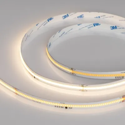 Лента светодиодная 7 Вт/м 24В IP20 3000K 378LED/м SPI-X378-12-14mm  CSP 5 м