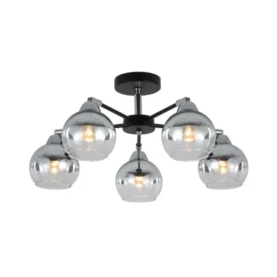 Светильник подвесной Jasper E27х5 60Вт IP 20 Freya FR5225PL-05B