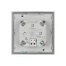 Кнопочная панель INTELLIGENT ARLIGHT DALI-201-23-2G-DIM-DT6-IN Silver (BUS, Frame) (IARL, IP20 Металл, 3 года)