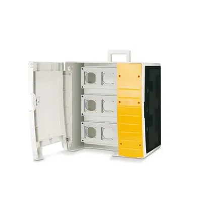 MBOX3 Корпус на 39 модулей и 9 постов с основанием 70х87 мм.