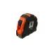 Рулетка с 2-х сторонней шкалой обрезиненный корпус усиленный магнит 2-ой зацеп 7.5м X 25мм