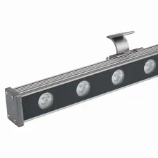 Прожектор светодиодный AR-LINE-1000S-18W-24V RGB (Grey, 30 deg, DMX512) (ARL, Закрытый)