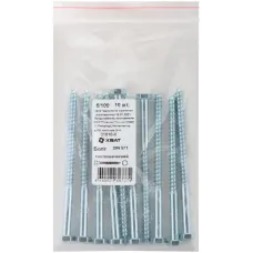 Шуруп DIN571 6х100 сантехнический, шестигранная головка (10шт)