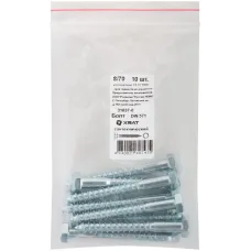 Шуруп DIN571 8х70 сантехнический, шестигранная головка (10шт)