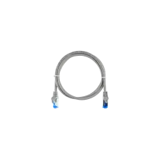 Патч-корд S/FTP 4 пары Cat 6 2хRJ45/8P8C T568B 7х0150мм LSZH светло-серый 3м