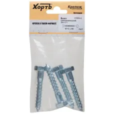 Болт DIN571 10х60 сантехнический(3шт)