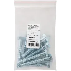 Шуруп DIN571 10х70 сантехнический, шестигранная головка (10шт)
