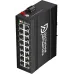 Коммутатор неуправляемый 16 портов RJ45 10/100/1000Мбит на DIN-рейку, двойное питание 12-58В DC Коммутатор неуправляемый 16 портов RJ45 10/100/1000Мбит на DIN-рейку, двойное питание 12-58В DC