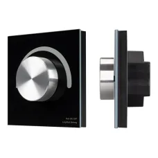Панель роторная SMART-1-10V-301-31-DIM-IN Black 24-48V, 2.4G IARL, IP20 пластик, 5 лет