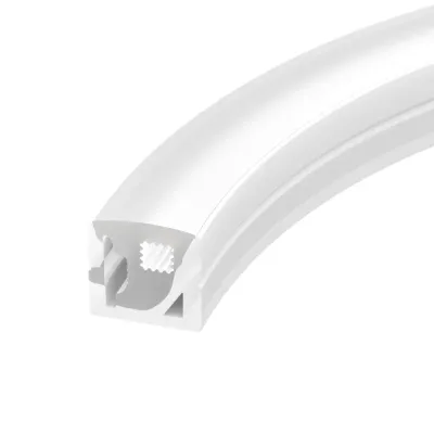 Профиль силиконовый WPH-FLEX-1616-SIDE-S11-20m WHITE (Силикон)